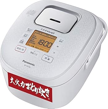 【中古】パナソニック 炊飯器 1升 IH式 大火力おどり炊き スノーホワイト SR-HX180-W