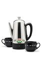 【中古】Friends Central Perk 電動パーコレーター コーヒーメーカーセット 友達のコーヒーマグ2個付き