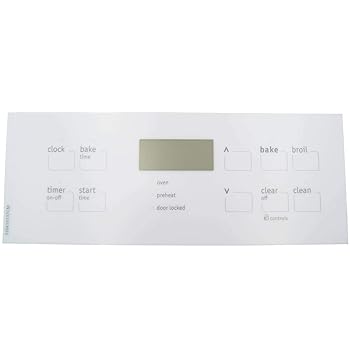 【中古】Supplying Demand 316419137 316352002 レンジコントロールボード ホワイトオーバーレイ 交換用
