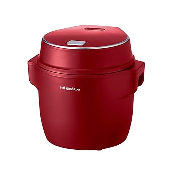 Rice Cookers - 【中古】レコルト コンパクト ライスクッカー RCR-1 Compact Rice Cooker レッド