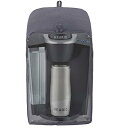 【中古】YELAIYEHAO キューリグコーヒーメーカー用シングルサーブコーヒーメーカーカバー グレー 14インチ×10インチ×15インチ