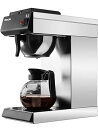 【中古】WantJoin Pourover 業務用コーヒー抽出機 ガラスカラフェとケトルウォーマー2個付き 容量12杯コーヒーメーカー ステンレススチール