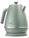 【中古】DeLonghi(デロンギ) De'Longhi電気ケトル ディスティンタ・ペルラ KBIN1200J-GR ステンレス 1.0L 見やすい水量計 異物...