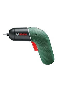 【中古】ボッシュ(BOSCH) コードレス電動ドライバー IXO6 ダークグリーン 無段変速 正逆転切替 LEDライト (ビット10本 USBケーブル ケース付) 締付工具