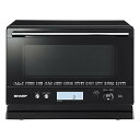 【中古】シャープ オーブンレンジ 18L 1段調理 RE-WF182-B ブラック