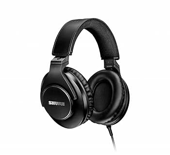 【中古】【VGP2025 金賞】SHURE シュア プロフェッショナル・スタジオ・ヘッドホン SRH440A-A ブラック : 有線 密閉型 折りたたみ式 プロ仕様 リスニング