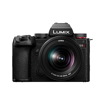 【中古】パナソニック ミラーレスカメラ LUMIX S5II 24.2MP フルフレーム フェーズハイブリッドAF付き 新アクティブI.Sテクノロジー 無制限 4:2:2 10ビッ