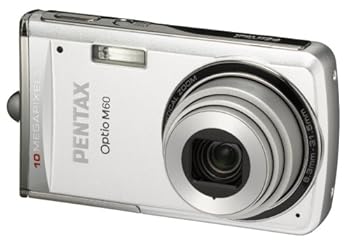 【中古】PENTAX デジタルカメラ Optio (オプティオ) M60 シルバー 1000万画素 光学5倍ズーム OPTIOM60S
