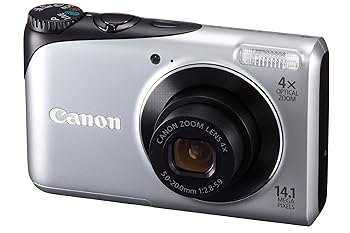 【中古】Canon デジタルカメラ PowerShot A2200 シルバー PSA2200(SL)