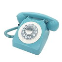 【中古】TelPal コード付きレトロ電話 ヴィンテージ古い電話 クラシックな1930年代のアンティーク固定電話機 ホーム&オフィスの装飾 ノベルティホテル電(2)