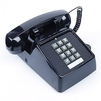 【中古】Dododuck(ドドダック) ヴィンテージコード付き携帯電話 高齢者向け 聴覚障害者向けの超大音量のリンガー付き 音量調整可能 80年代の古い電話クラ