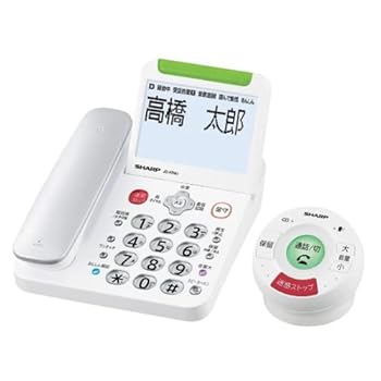 【中古】【未使用】シャープ JD-ATM1C 「てもたん」 付き防犯 電話機 てもたん1台タイプ