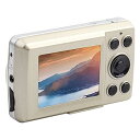 【中古】【未使用】ミニデジタルカメラ、2.4インチLCDディスプレイ720Pビデオ16XデジタルズームHDデジタルビデオカメラビデオカメラ屋外用(金)
