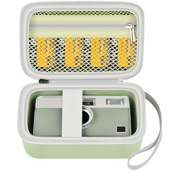 【中古】KODAK EKTAR H35 ハーフフレームフィルムカメラ対応 グラプサカメラケース, グリーン, レトロ。