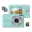 【中古】【未使用】デジタルカメラ デジカメ 1080P 44MP コンパクト vlogカメラ 16倍デジタルズーム 軽量 携帯便利 オートフォーカス 2.5イン...