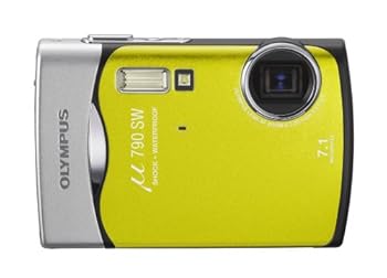 【中古】【未使用】OLYMPUS 防水デジタルカメラ μ790SW (ミュー) リーフグリーン μ790SWGRN