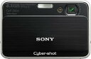 【中古】【未使用】Sony Cybershot DSC-T2 8MP Digital Camera with 3x Optical Zoom (Black) b...