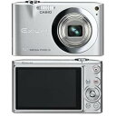 【中古】Casio Exilim エクシリム EX-Z100 10.1MP 光学ズームコンパクトデジタルカメラ(シルバー)(2)