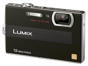 【中古】パナソニック デジタルカメラ LUMIX (ルミックス) FP8 ブラック DMC-FP8-K