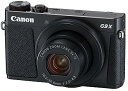 【中古】【未使用】Canon コンパクトデジタルカメラ PowerShot G9 X Mark II ブラック 1.0型センサー/F2.0レンズ/光学3倍ズーム...