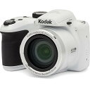 【中古】Kodak 16MP デジタルカメラ PIXPRO AZ401-WH 3インチ ホワイト