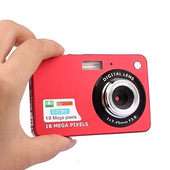 【中古】Winait デジタル18mp コンパクトビデオカメラ 2.7インチ Tftディスプレイ付き 家庭用カメラ レッド 【中古】Winait デジタル18mp コンパクトビデオカメラ 2.7インチ Tftディスプレイ付き 家庭用カメラ レッド