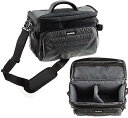【中古】【未使用】Navitech グレーショルダーカメラバッグ PANASONIC Lumix FZ300デジタルカメラ対応