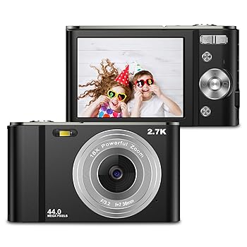 【中古】デジタルカメラ 2.7K 44MP カメラ VAFOTON 2.8インチ LCD 充電式 ミニコンパクトポケットカメラ 16倍ズーム付き 大人 高齢者 学生 キッズ 初心者 【中古】デジタルカメラ 2.7K 44MP カメラ VAFOTON 2.8インチ LCD 充電式 ミニコンパクトポケットカメラ 16倍ズーム付き 大人 高齢者 学生 キッズ 初心者