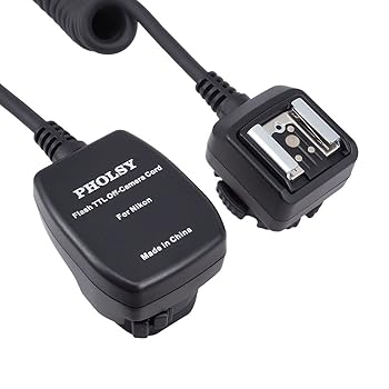 【中古】【未使用】PHOLSY オフカメラシューコード TTL調光コード (Nikon 用) 2.0 m
