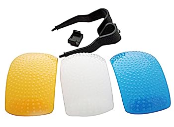 【中古】DCMA カメラ用品 ストロボディフューザー 3色 セット 富士 オリンパス パナソニック 対応 1点