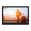 【中古】デジタルフォトフレーム 14インチ 169 1280 * 800解像度 HDワイドスクリーン 目覚まし時計/mp3/mp4/ムービープレーヤー機能付き 電子アルバム 電