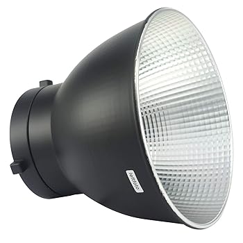 【中古】【未使用】7インチ/18cm 標準リフレクターディフューザー Bowens Mount Studio ストロボフラッシュライト スピードライト用