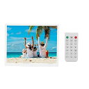 【中古】ASHA デジタルフォトフレーム、15インチ1024x768解像度HDディスプレイ画面デジタル額縁、MP3 MP4 画像再生をサポート、リモートコントロール付き