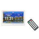 【中古】【未使用】WiFiデジタルフォトフレームスマートデジタルフォトフレーム1024x600 IPS電子額縁リモートコントロール付き、フォトミュージックビデオスライド