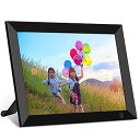 【中古】【未使用】デジタルフォトフレーム 8インチ IPS タッチスクリーン WiFiクラウド HDフル 写真/動画再生 多人共有可能 16GB内蔵メモリ 日付...