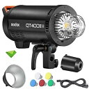 【中古】【未使用】GODOX QT400III 400Ws スタジオストロボフラッシュライト GN65 1/8000s 0.01~0.9s リサイクルタイム 内...