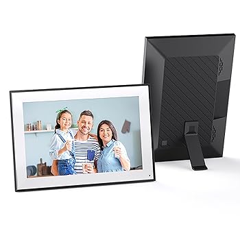 【中古】【未使用】スマートクラウドフォトフレーム、1280 X 800 HDタッチスクリーン付き10.1インチデジタルフォトフレーム、自動回転、壁掛け可能&テーブルマウン