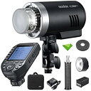 【中古】【未使用】GODOX AD300Pro 300W TTL 屋外フラッシュ XproII-O フラッシュトリガー付き オリンパス/パナソニックカメラ用 2...