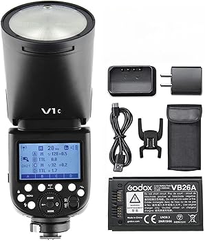 š̤ۡѡGodox V1-C եå她ȥ Υб 76Ws 2.4G TTL 饦ɥإå 1/8000 HSS ...