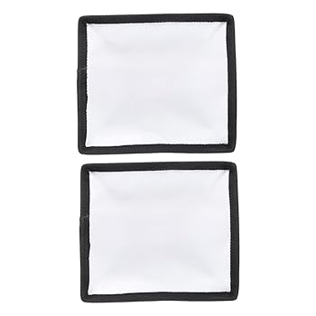 GAROZATION 2個 フラッシュディフューザー softbox フラッシュ用ディフューザー ストロボライトディフューザー ディフューザースクリーンカバー