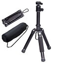 【中古】【未使用】CHIHEISENN 三脚 カメラ スマホ ビデオカメラ 一眼フレ 縮長20cm 約510g 軽量 コンパクト トラベル 折り畳み