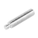 【中古】【未使用】1/4 to 3/8 Stainless Steel Screw for Tripod and Tripod Heads(Silver)(2)