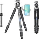【中古】【未使用】カーボンファイバー 三脚 - INNOREL CT75C プロフェッショナル 旅行用三脚 デジタル一眼レフカメラ用 高耐久 スタンド 1.1イ...