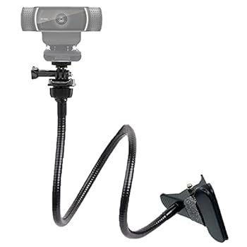 【中古】AZNABLE ウェブカメラ アーム スタンド 66cm ロジクール Logitech 対応 クリップ (商品単体)