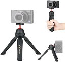 【中古】【未使用】KIWIFOTOS カメラ ミニ三脚 VLOG三脚 自撮り棒 ハンドグリップ スタンド 卓上三脚 Leica D-LUX 7 ソニー ZV-E...