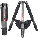 【中古】【未使用】Geehope カメラ三脚 大型三脚 カーボン三脚 30KG耐荷重 40MM最大パイプ ビデオカメラ・一眼レフ・ミラーレス・望遠鏡・双眼鏡に最...
