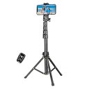 【中古】YOTOCversion 1.7メートル/67インチ三脚 スマホ三脚 リモコン付き ビデオカメラ 一眼レフカメラ ミニ三脚カメラ 三脚 ワイヤレスリモコ...
