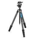 【中古】【未使用】Leofoto カーボン三脚 Mr.Yシリーズ LY-254C+LH-30 自由雲台セット 脚径25mm 4段 ナットロック アルカスイス互換...