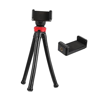 【中古】KICHOUSE 1個 タコの三脚 デスクトップスタンド ビデオ三脚 1/ 4インチのネジカメラの三脚 柔軟な卓上三脚 カメラマウント 放送三脚 ミニスタン