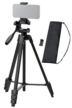 【中古】エレコム スマホ カメラ 三脚 3段階伸縮 最大長さ147cm 収納40cm 360度回転 スマホホルダー付き 収納ケース付き 持ち運び 【 iPhon...